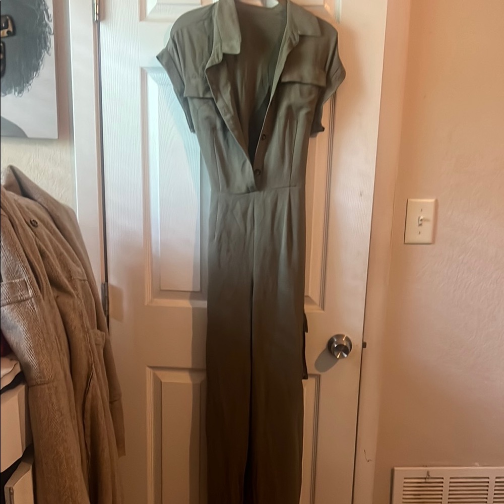 Olive Green Jumpsuit